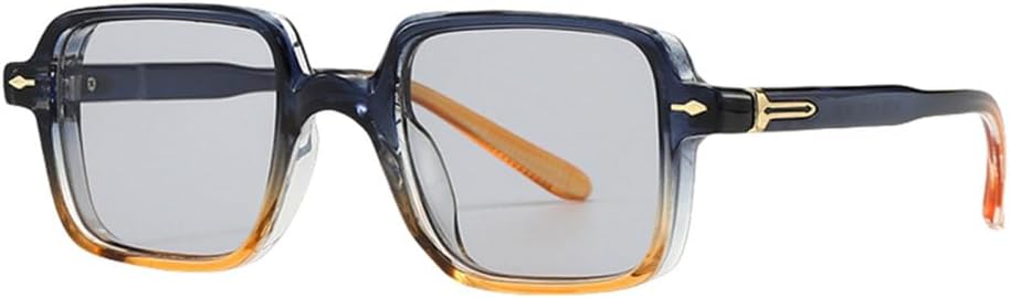 

Солнцезащитные очки MUTYNE в квадратной оправе для женщин, защита от УФ-излучения UV400, ретро-солнцезащитные очки для мужчин, черные, коричневые, зеленые, Blue Brown Frame