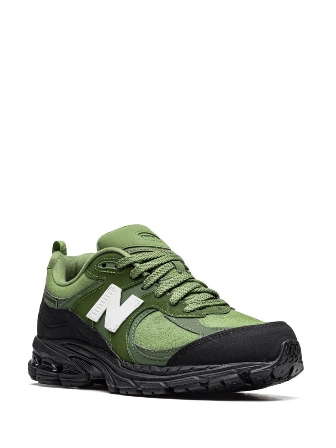 New Balance кроссовки 2002R из коллаборации с The Basement, зеленый — фото 2