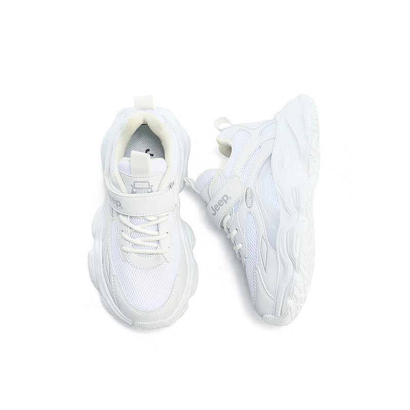 Кроссовки Jeep Kids Lifestyle Shoes Kids Low-top White, белый — фото 4