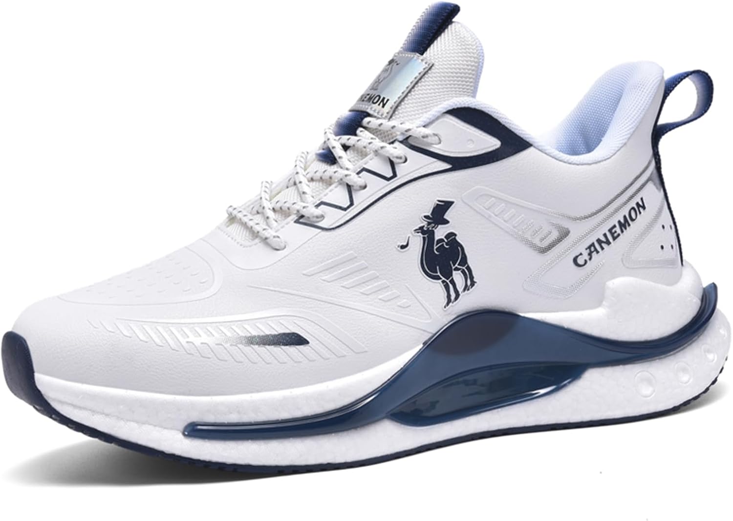 

Мужские ортопедические кроссовки на платформе, модные, удобные, дышащие, с противоскользящей подошвой, шнуровкой и поддержкой свода стопы, для бега, спорта, тренажерного зала, поездок и активного отдыха на улице Nxnbhsl, синий