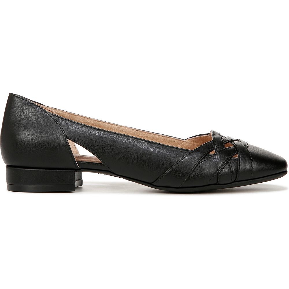 Женские туфли на плоской подошве с вырезами LifeStride Carmen, цвет Silver — фото 2