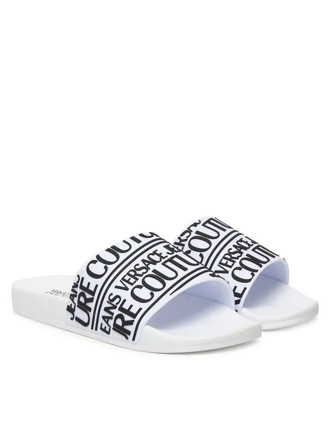 Versace Jeans Couture Мюли 80YA3SQ1 белые — фото 2