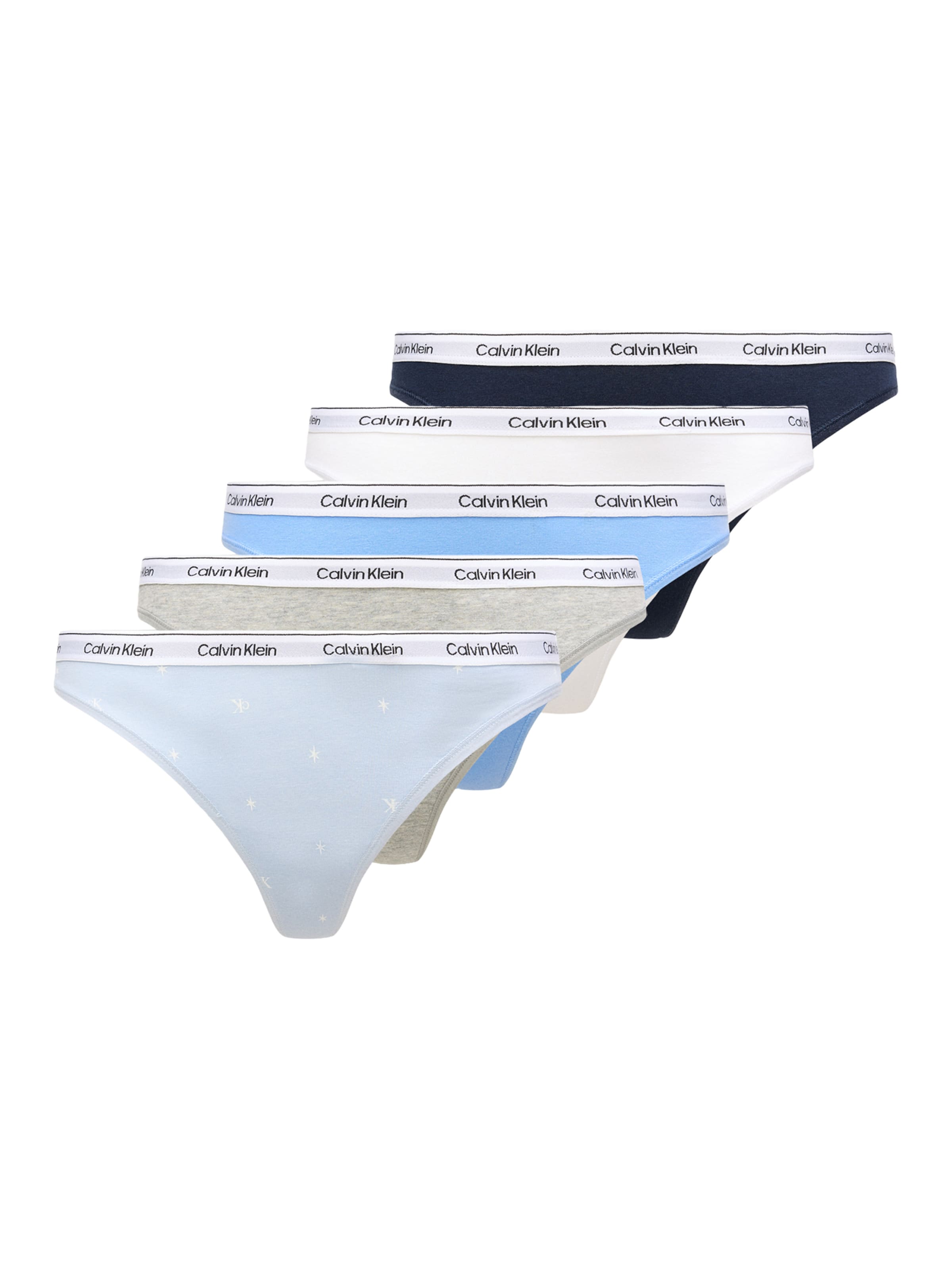 

Calvin Klein Underwear Трусики в цветах Navy, Pastel Blue, Light Blue