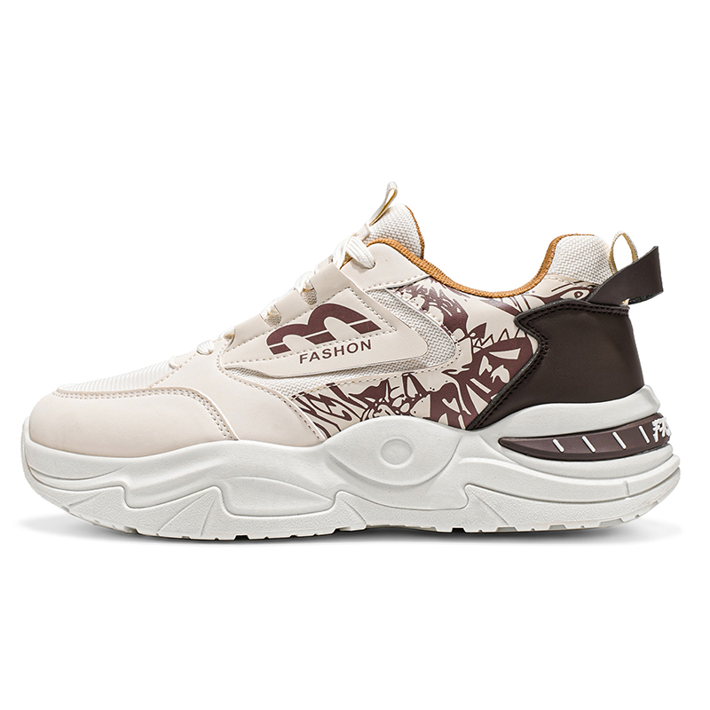 

Дышащие низкие массивные кроссовки men's ZULISHI, хаки