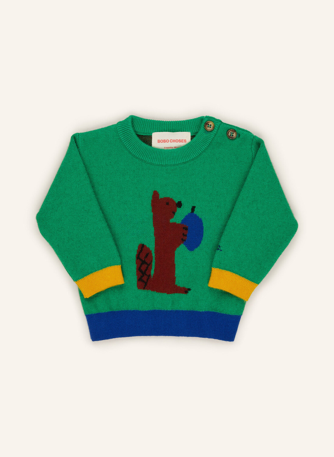 

Свитер Bobo Choses, зеленый