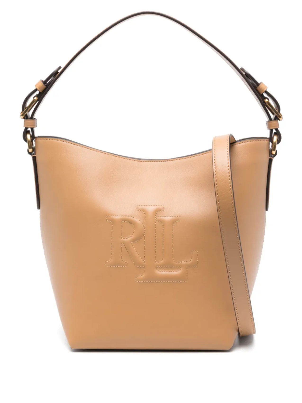 

Средняя сумка-ведро Witley Lauren Ralph Lauren, коричневый