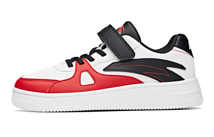 

Детские кроссовки для скейтбординга GS Low-top белые/черные/красные Anta Kids