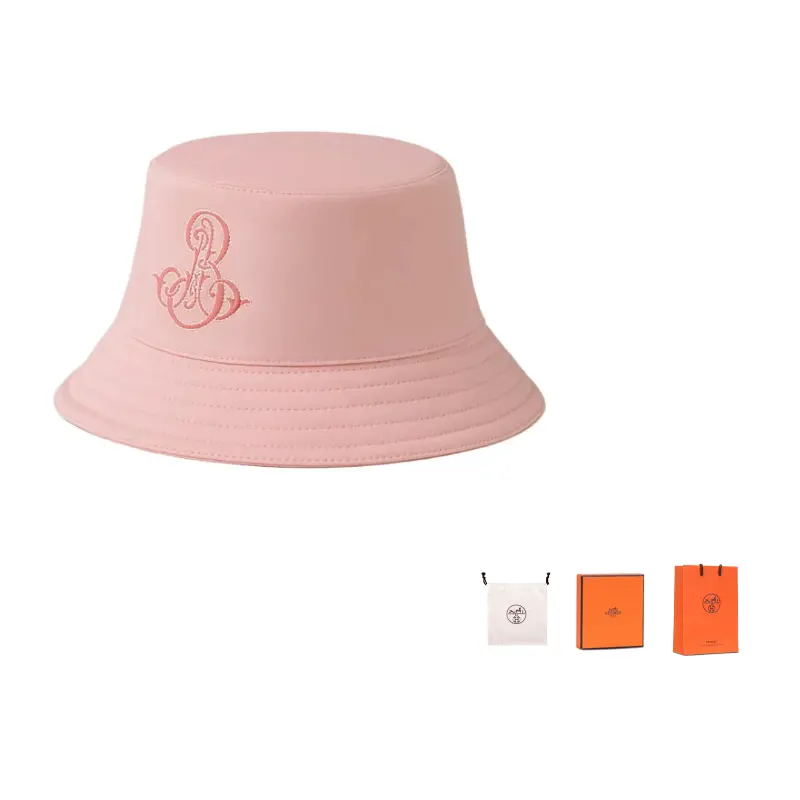 

HERMES Хлопковая панама женская розовая, Pink