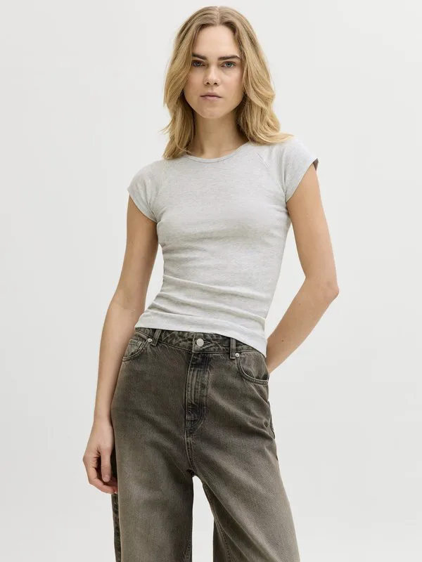 

Футболка jxstar, базовая футболка Jjxx, Light Grey Melange, Серый, Футболка jxstar, базовая футболка Jjxx, Light Grey Melange