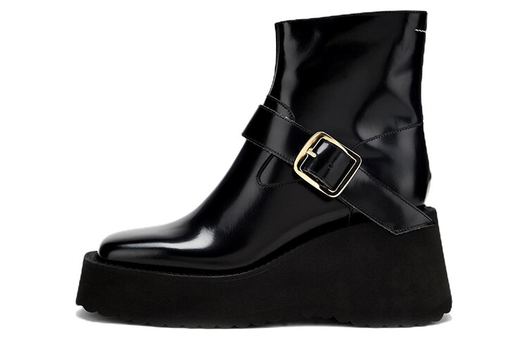 Ботильоны женские черные Mm6 Maison Margiela
