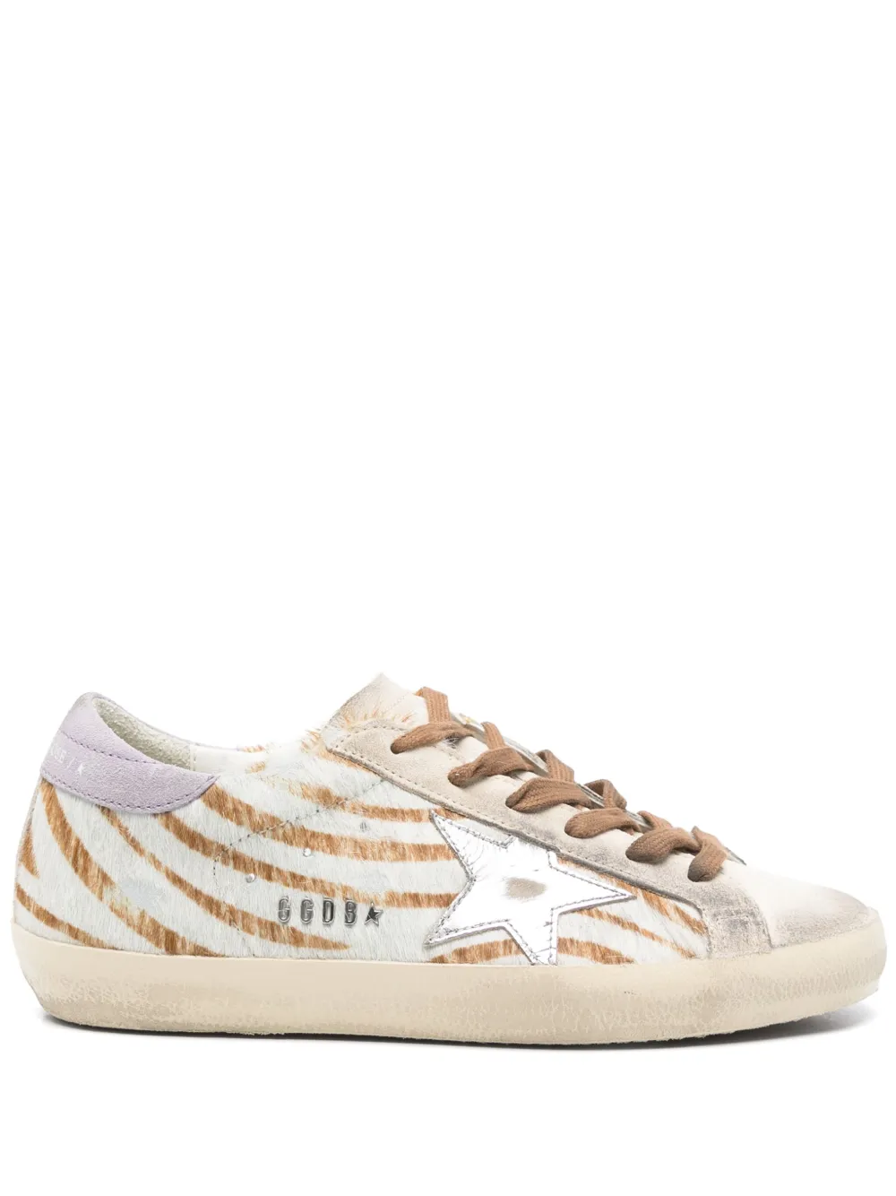 Кеды Super-Star GOLDEN GOOSE, нейтральный