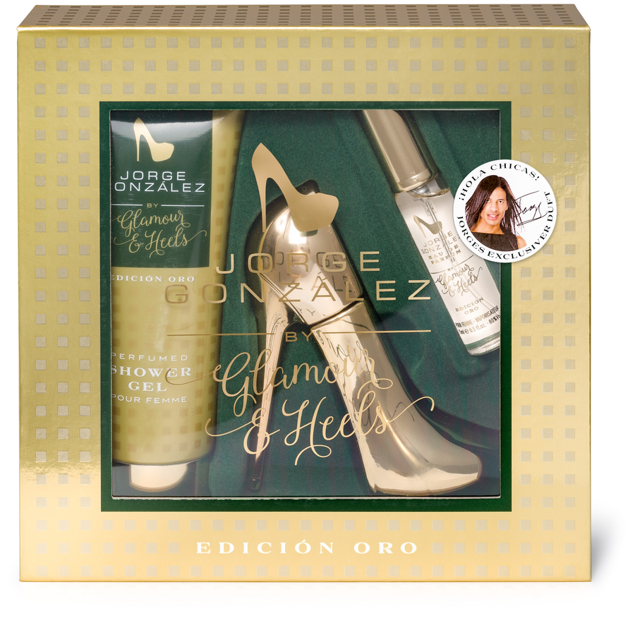 

Гель для душа Jorge GONZÁLEZ by Glamour & Heels EDICIÓN ORO Geschenkset
