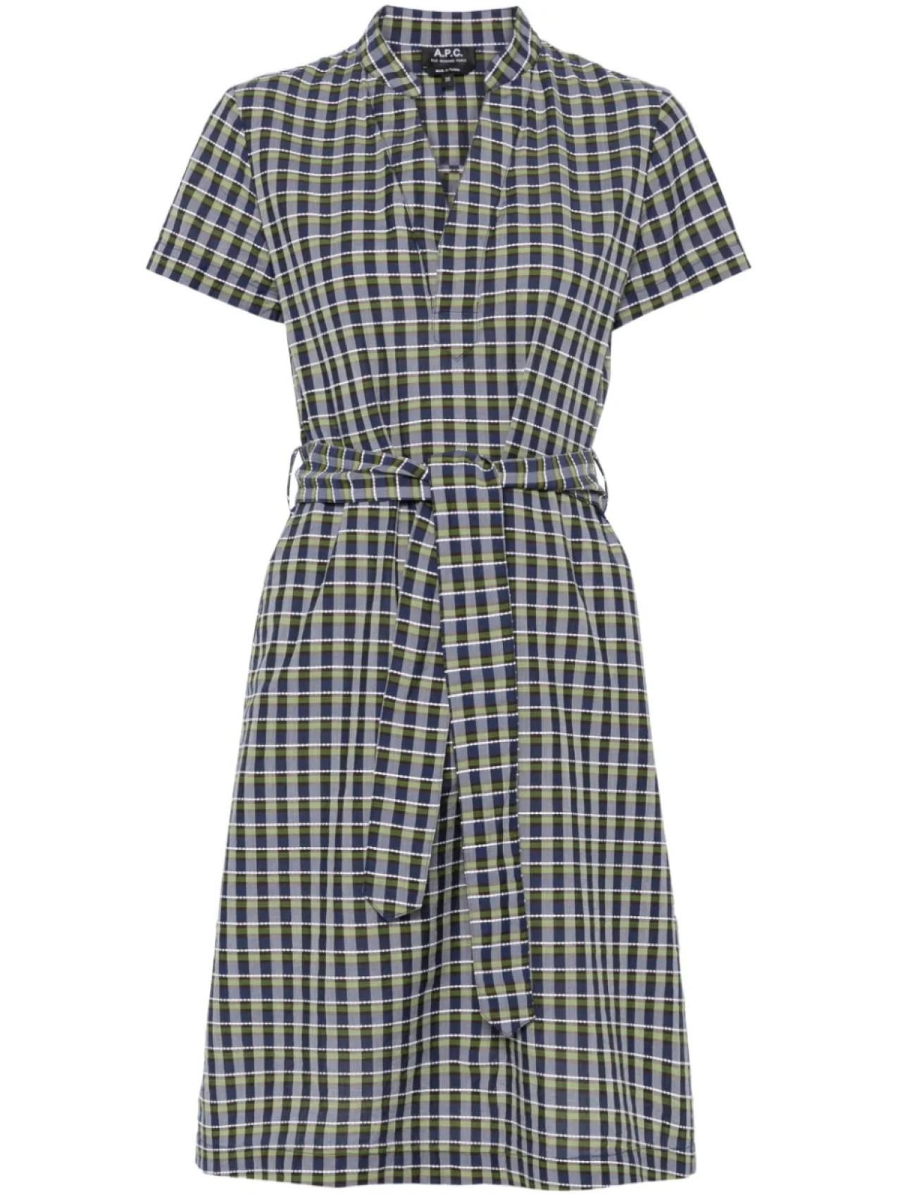 

A.P.C. платье мини Annelie, синий