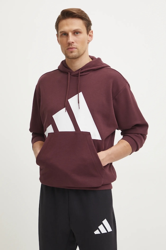 

Толстовка Essentials Adidas, бордовый