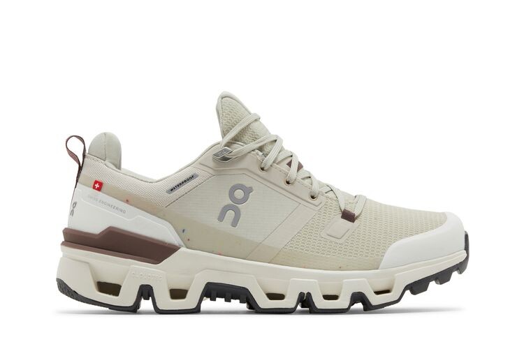 Кроссовки ON Wmns Cloudwander Waterproof Sand Ivory, кремовый