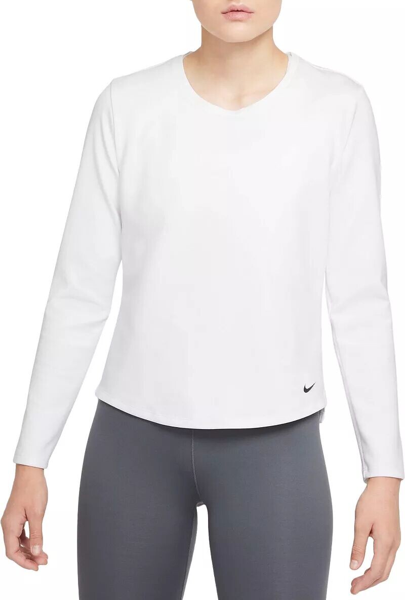

Женская футболка с длинными рукавами Nike One Therma-FIT, белый