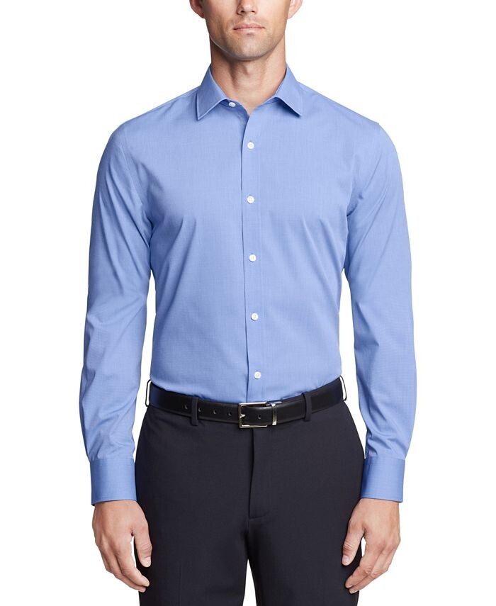 

Мужская немнущаяся классическая рубашка TH Flex Essentials Tommy Hilfiger, цвет French Blue