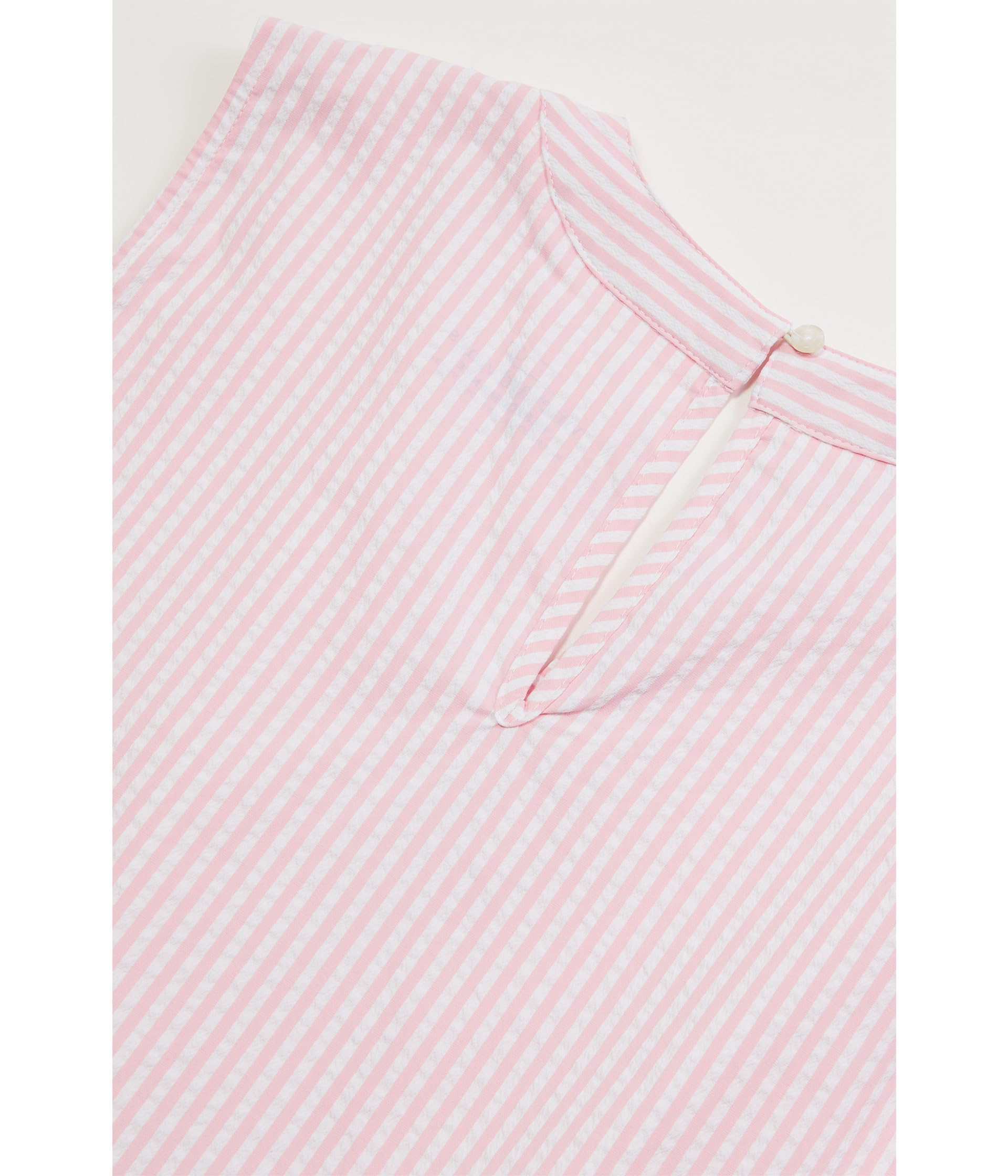 Платье Vineyard Vines Kids Harbor Tiered Dress, цвет Pink Blossom/Watercolor — фото 2