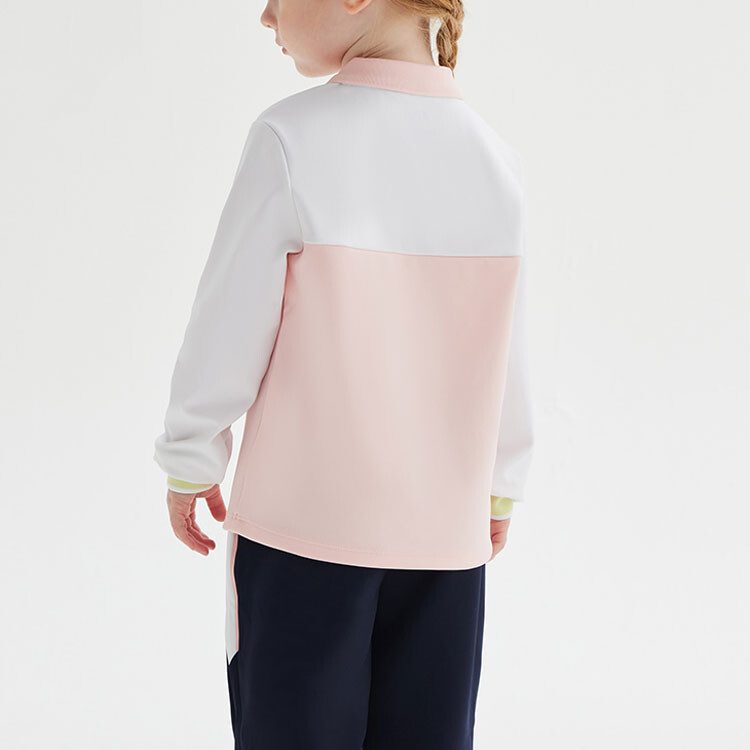 Детская футболка Fila Kids, цвет Light gauze powder — фото 4