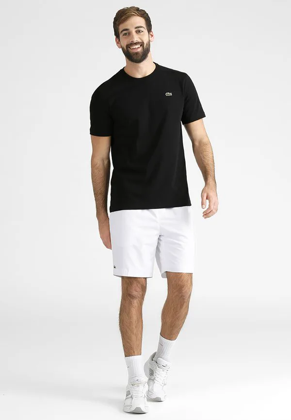 Классическая спортивная футболка Lacoste Sport, Black — фото 2