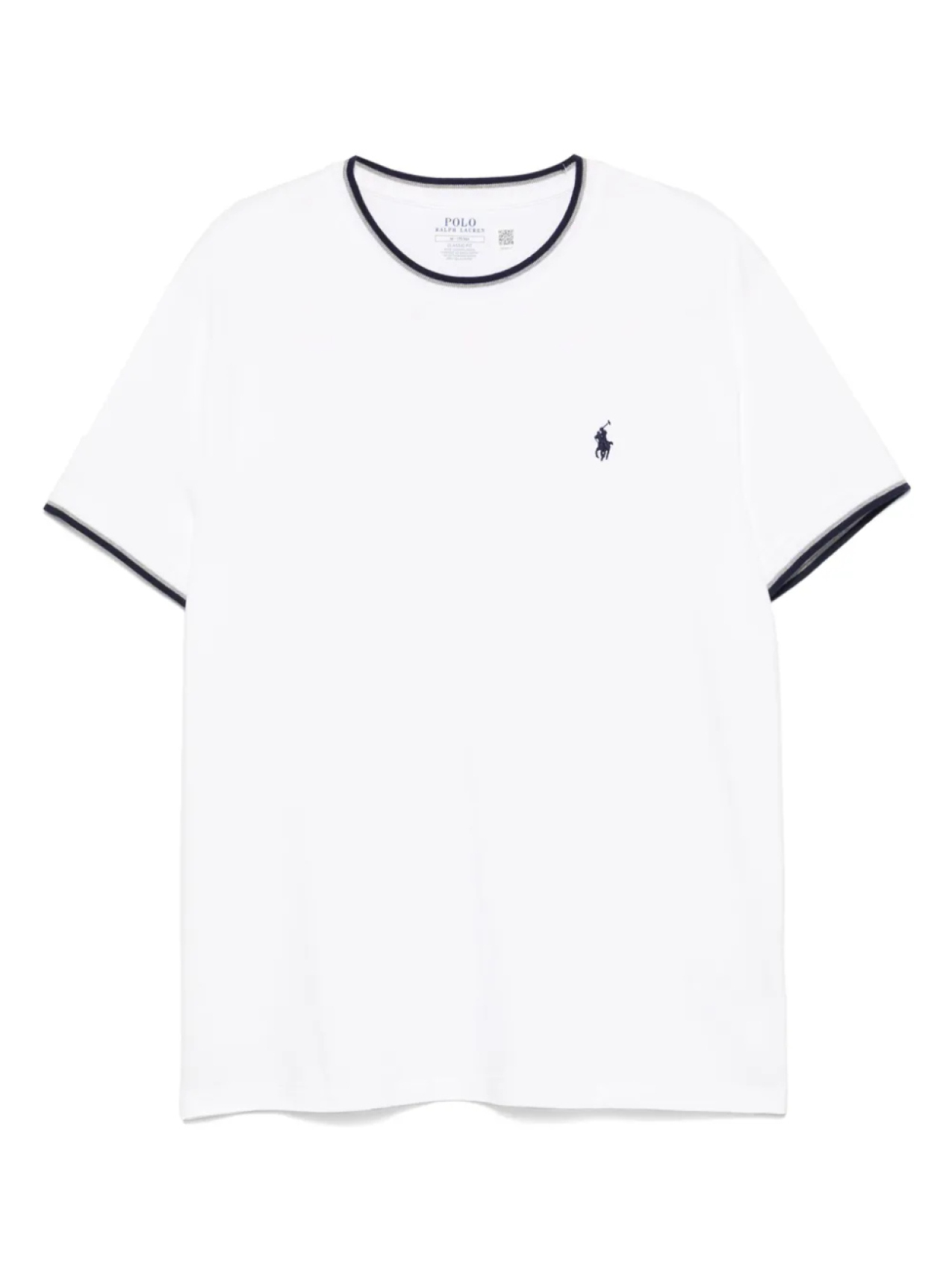 

Футболка из эластичного хлопка Polo Ralph Lauren, белый