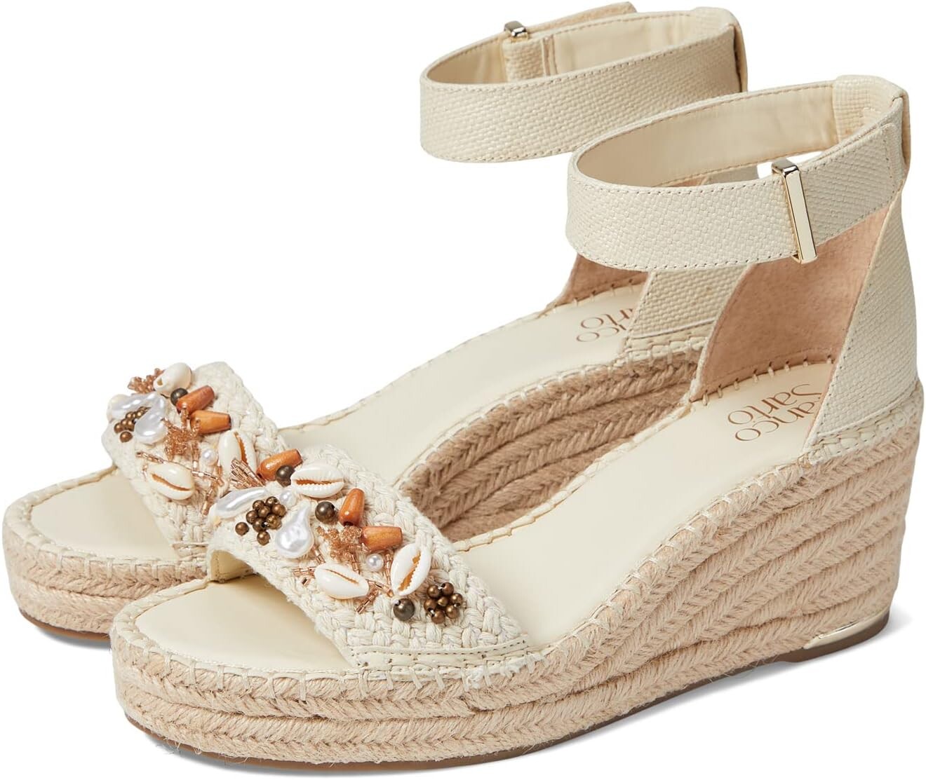 

Туфли Franco Sarto Clemensshl, цвет Beige Raffia