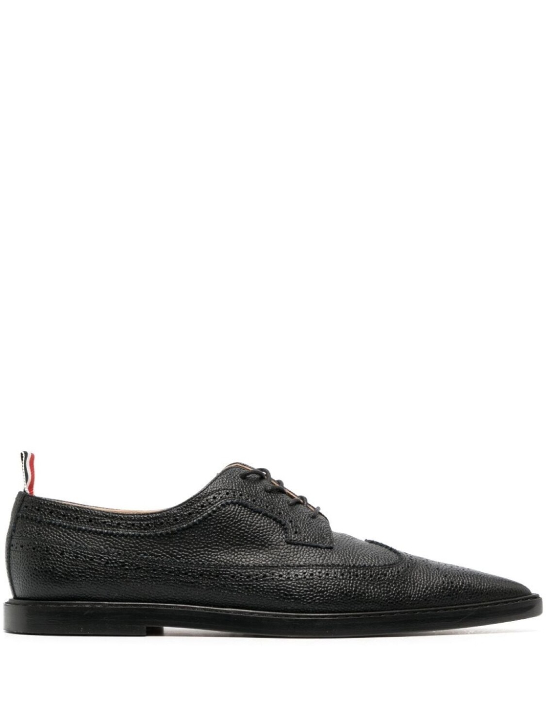 Thom Browne броги с заостренным носком, черный