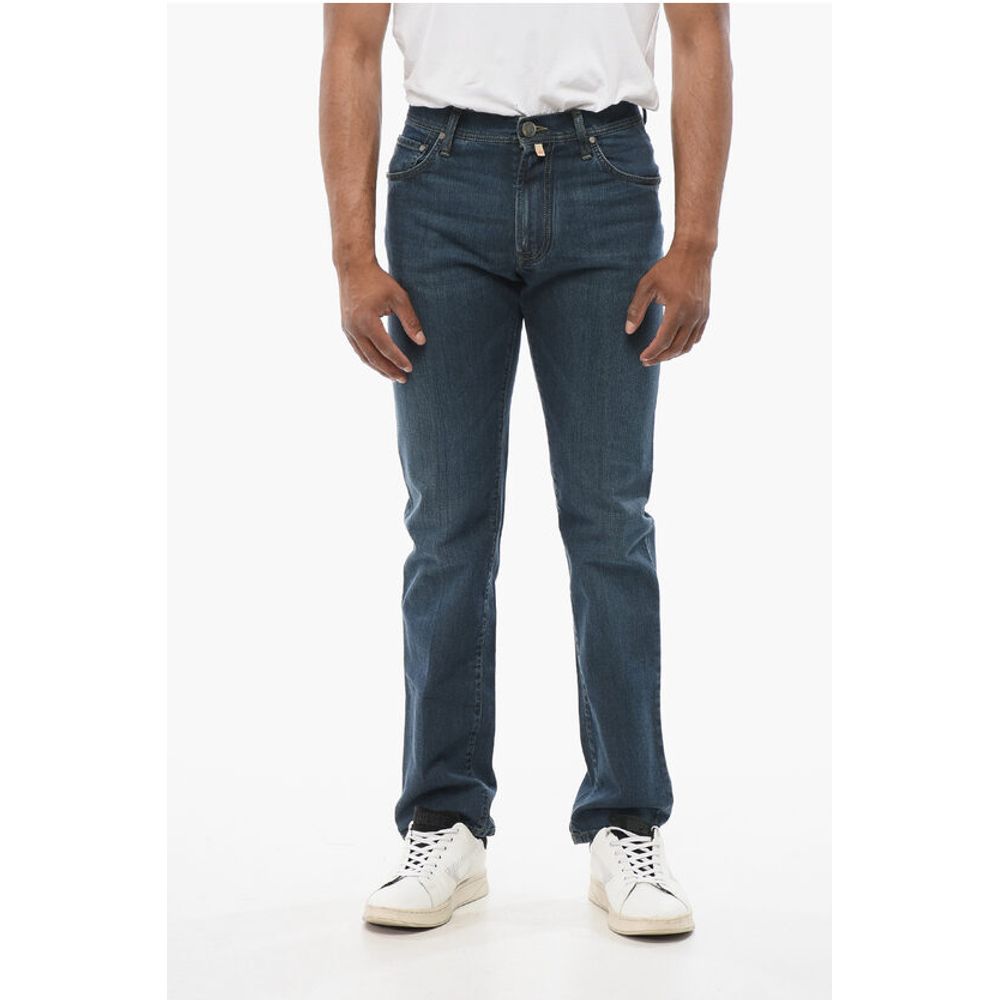 

Джинсы ID Regular Fit с петлями для ремня 18 см Corneliani, Blue