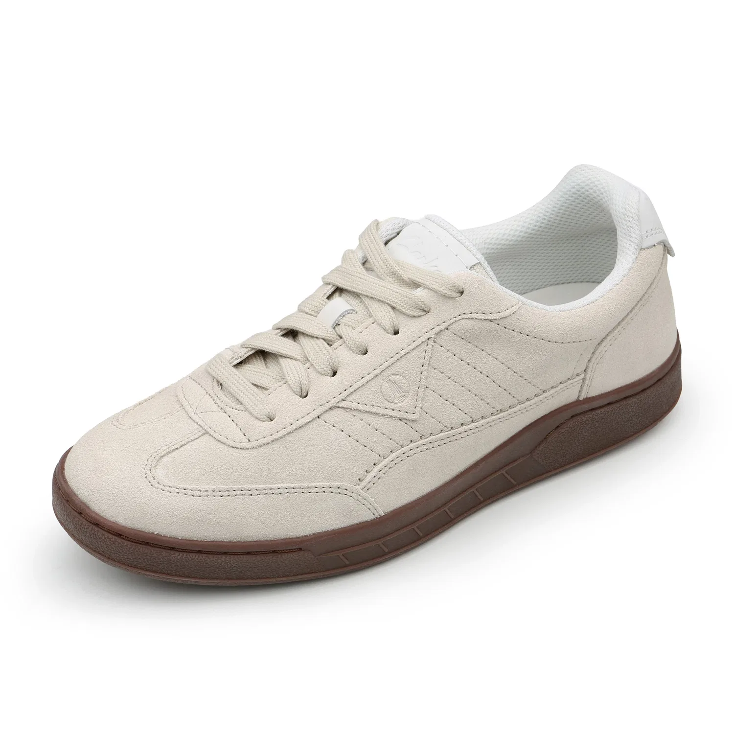Мужские замшевые кроссовки Clarks белые