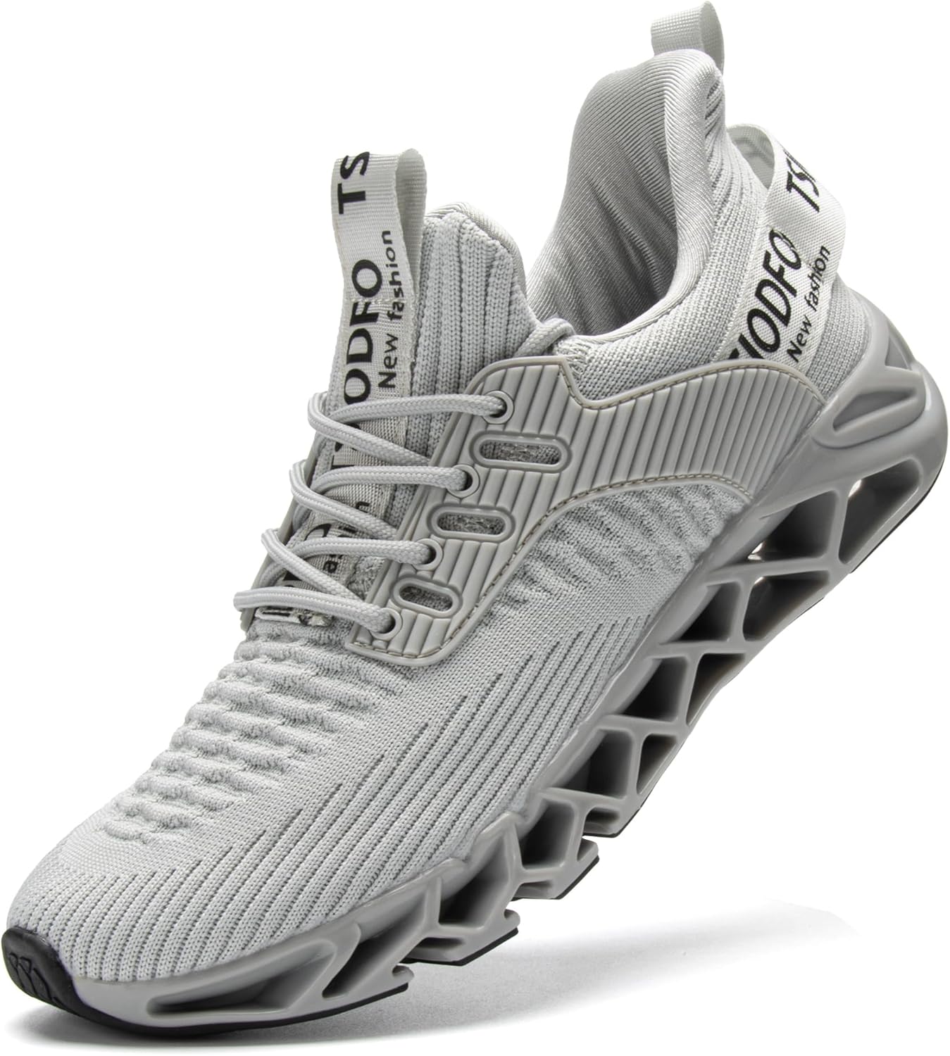 

Мужские спортивные кроссовки SKDOIUL для бега, сетчатые, дышащие, для трейлов, модные кеды, светло-серый