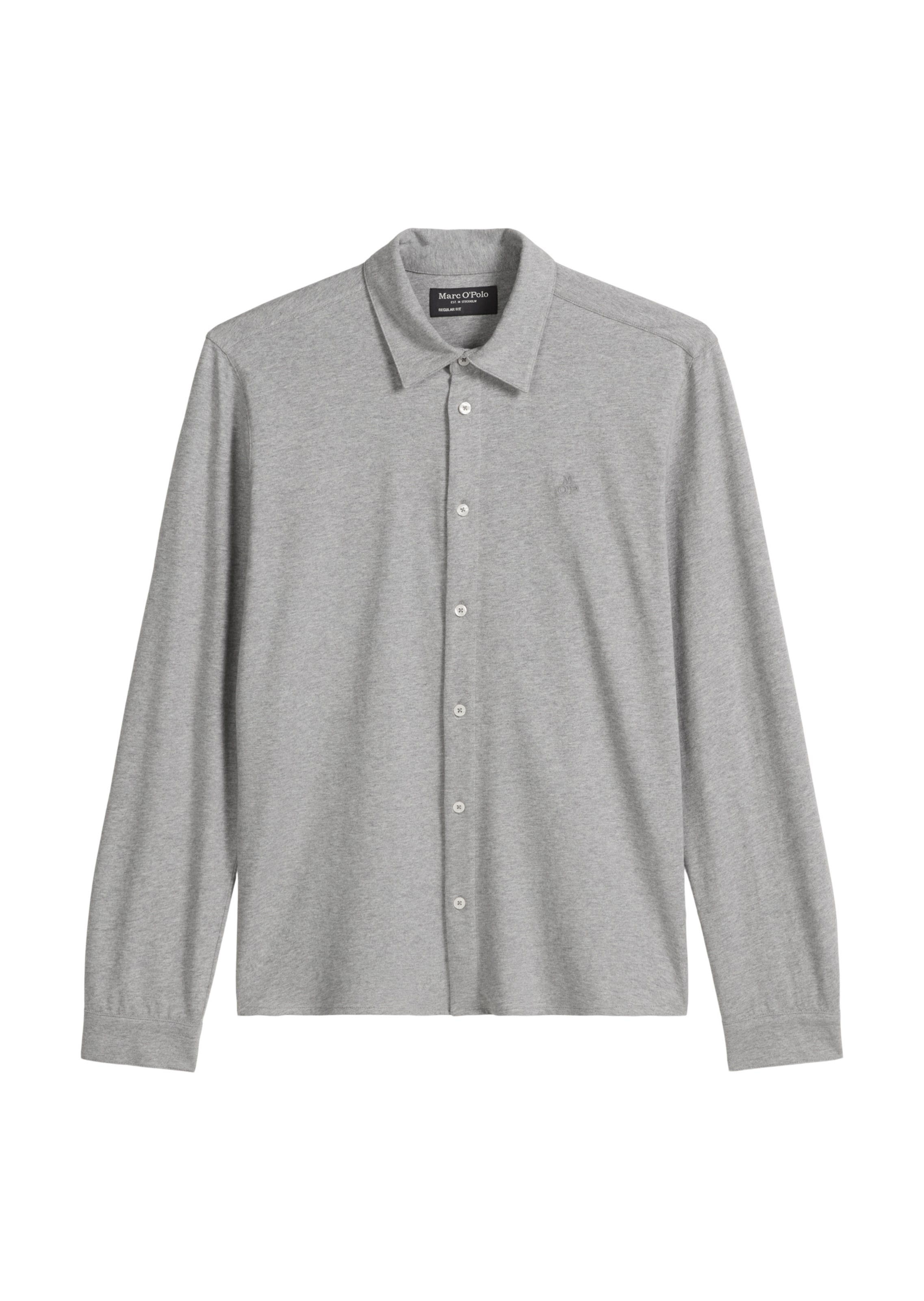 

Marc O'Polo Рубашка на пуговицах Regular fit в сером цвете