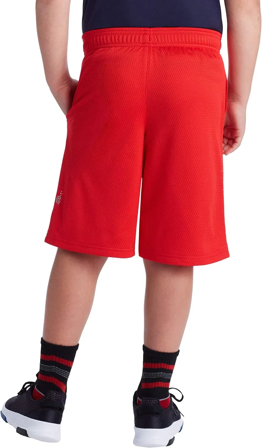 Детские шорты C9 Champion Couchsurfing Core Mesh Shorts - длина внутреннего шва 23 см, Red Puree — фото 2