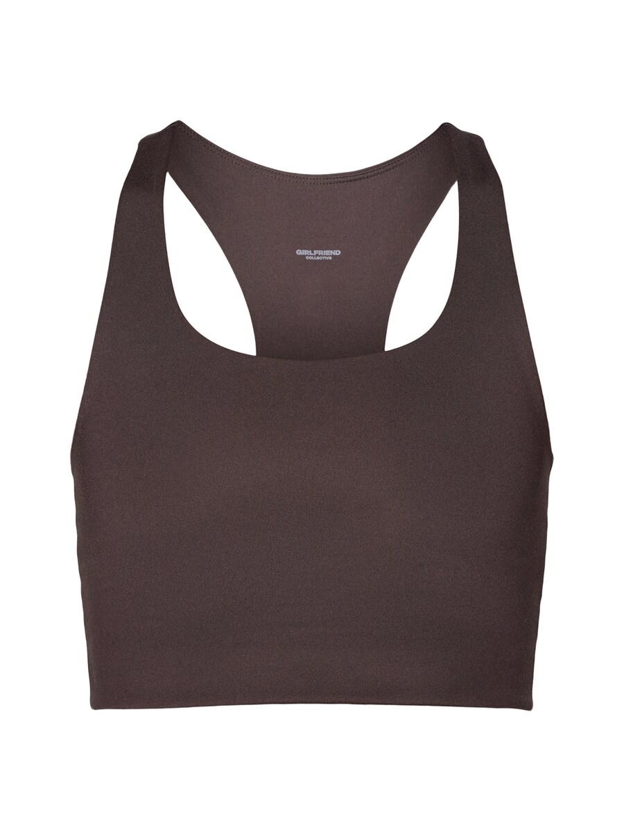 

Спортивный бюстгальтер-бралетт Girlfriend Collective Paloma, шоколадный