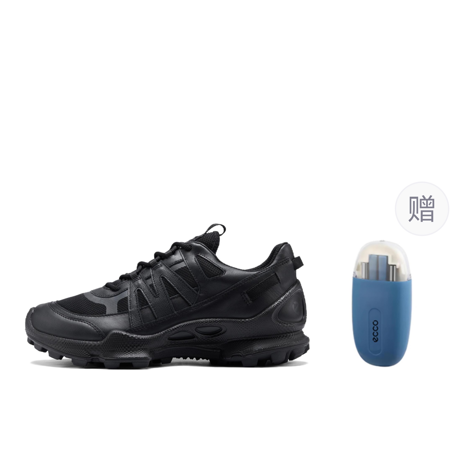 

Стойкие к истиранию низкие кроссовки Striding C мужские Ecco, синий