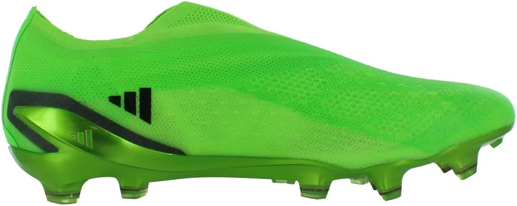 Футбольные бутсы Adidas X Speedportal.3 FG для взрослых, унисекс, зеленый/черный/желтый — фото 2