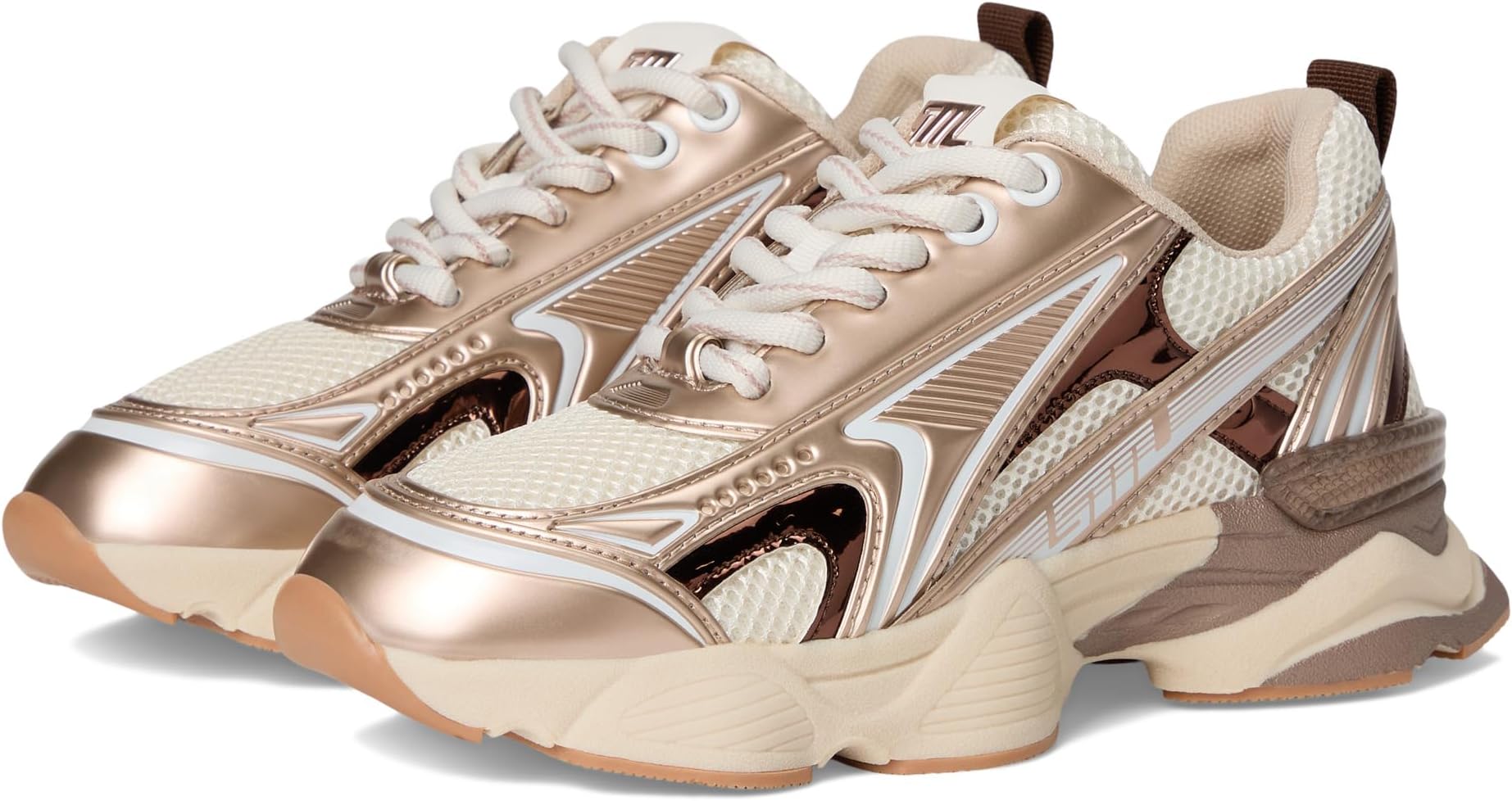 

Кроссовки Steve Madden Kids Speedstr, цвет Rose Gold