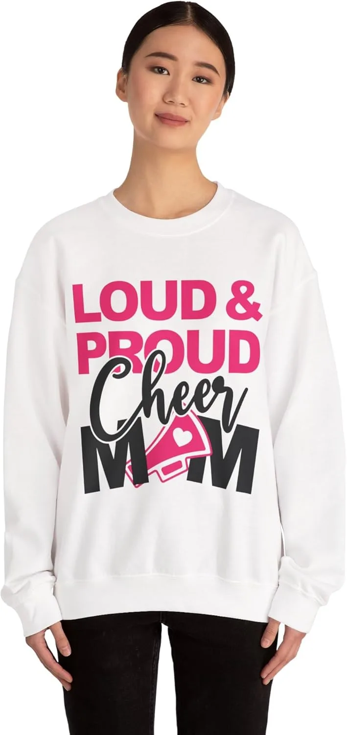 Свитшот для мамы болельщицы — Crewneck, Cheerleading Gift — фото 4