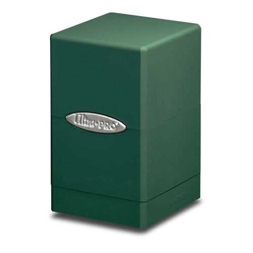 

Коробка для карточек Green Satin Tower Deck Box Ultra Pro