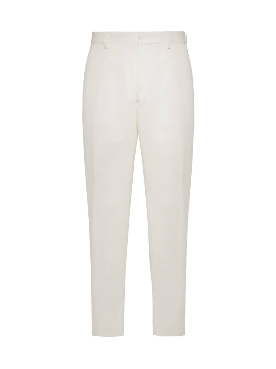 

Брюки Boggi Milano Regular Pleated Pants, белый