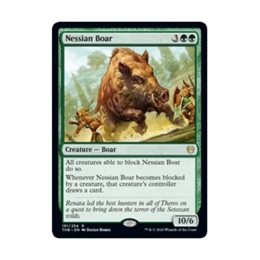 

CCG Нессийский кабан (клавиша R), MTG - Theros Beyond Death