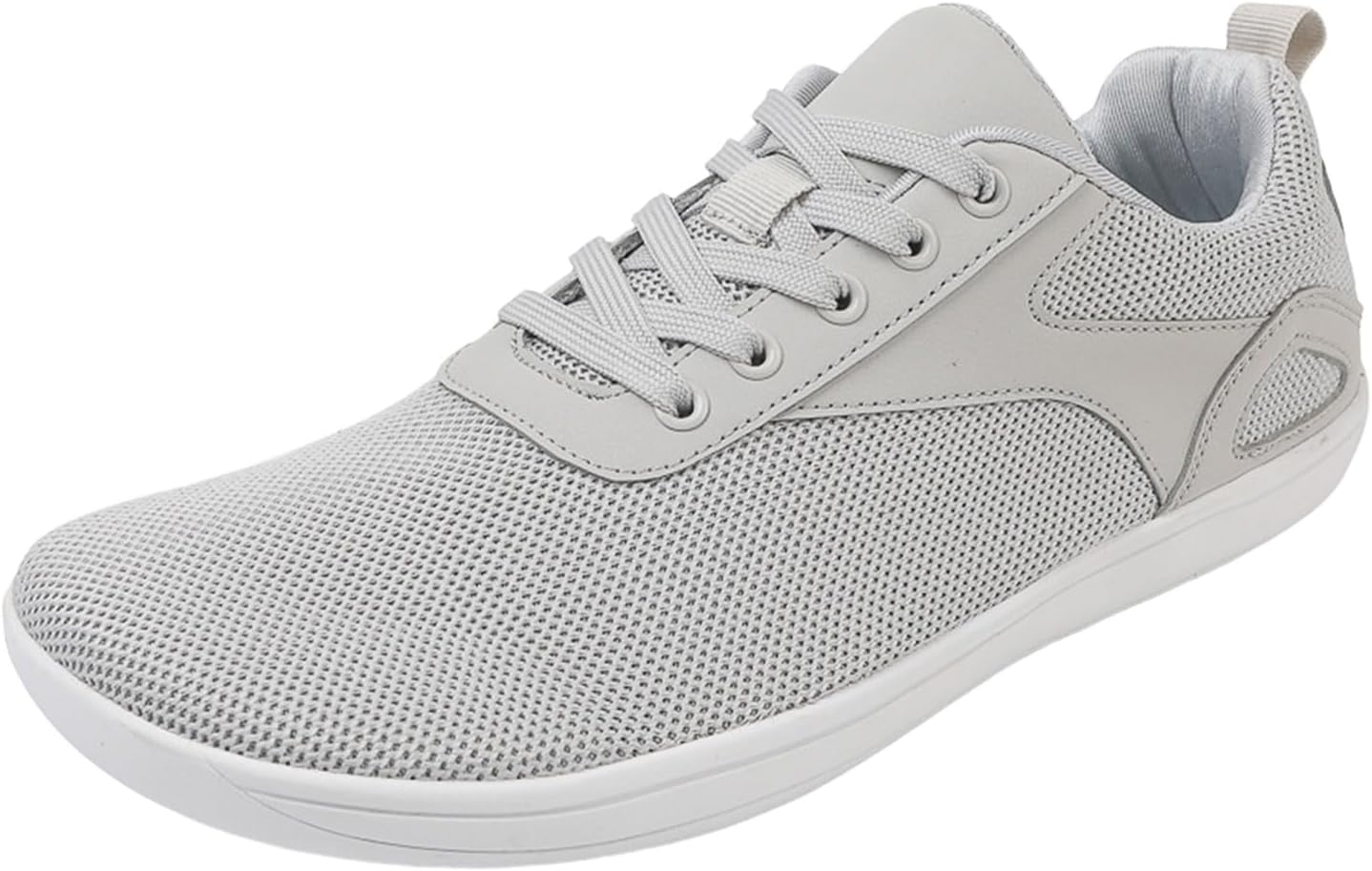 

Кроссовки для мужчин IWIHMIV, легкие и дышащие, для бега, прогулок на улице, с противоскользящей подошвой, удобные спортивные кроссовки, серый