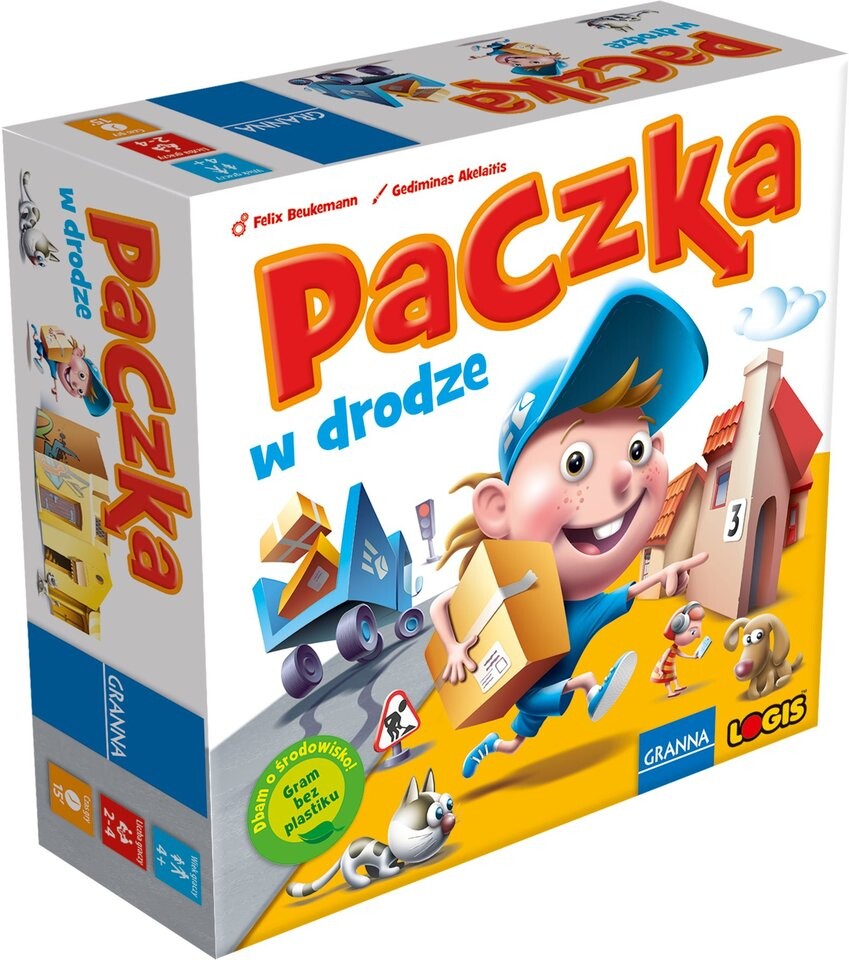 

Посылка в пути, настольная игра, Бабушка. Granna