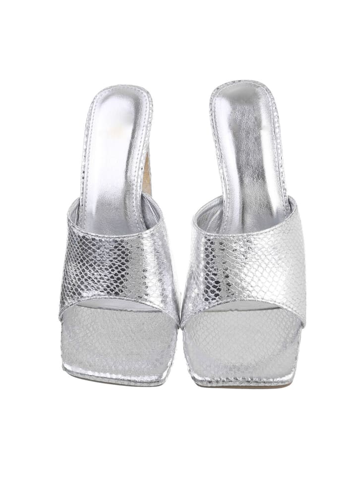 Высокие босоножки Ital-Design High-Heel Sandalette, серебряный — фото 4