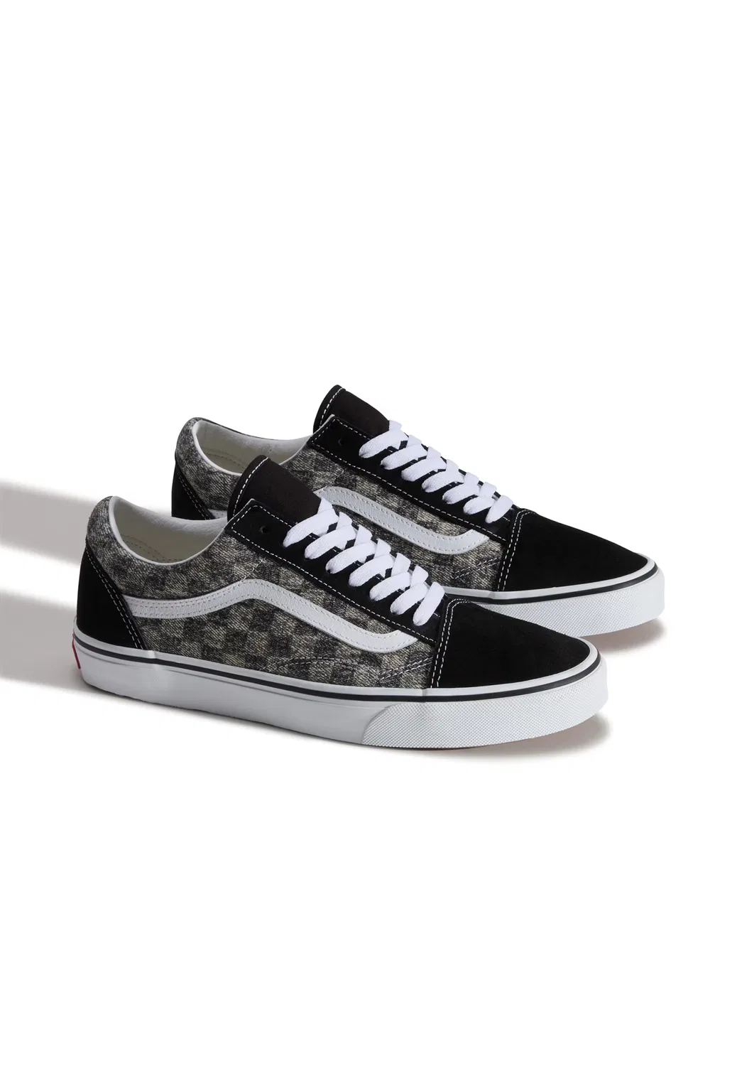 Кроссовки 'Old Skool' Vans, Black/Mottled Black — фото 2