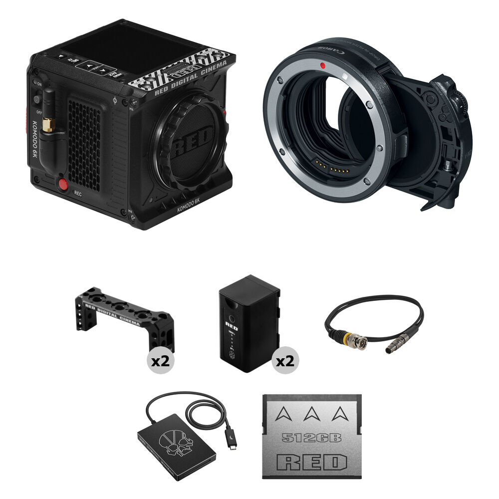

Кинокамера RED DIGITAL CINEMA KOMODO 6K Camera Starter Pack 710-0359