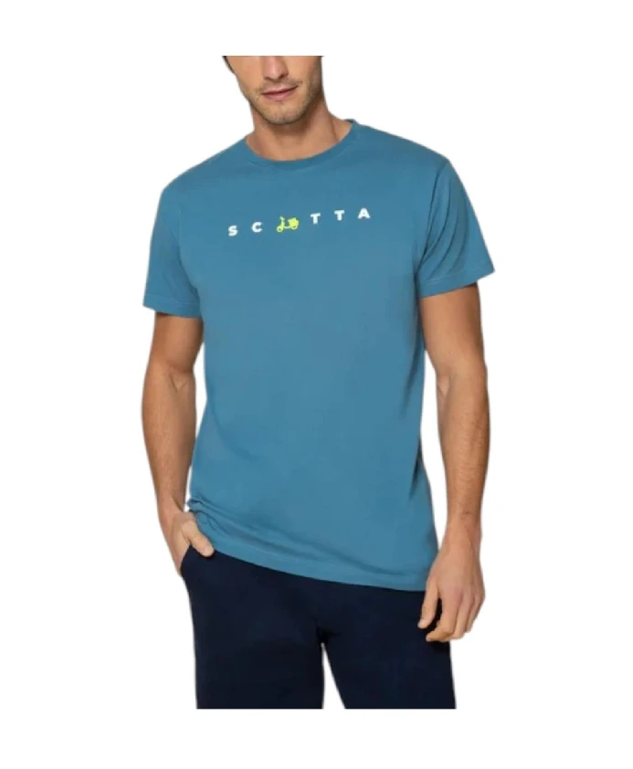 

Футболка с круглым вырезом Scotta, синий