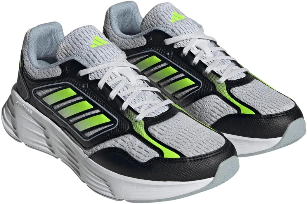 Мужские кроссовки Adidas Galaxy Star M Low (не для футбола), Dash Grey Lucid Lemon Wonder Blue — фото 2