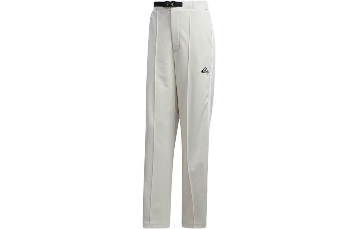 

Трикотажные спортивные штаны женские белые Adidas