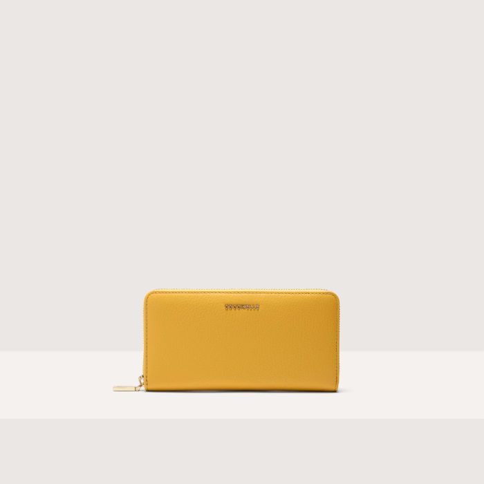

Кошелек Coccinelle Metallic Soft, цвет Soleado