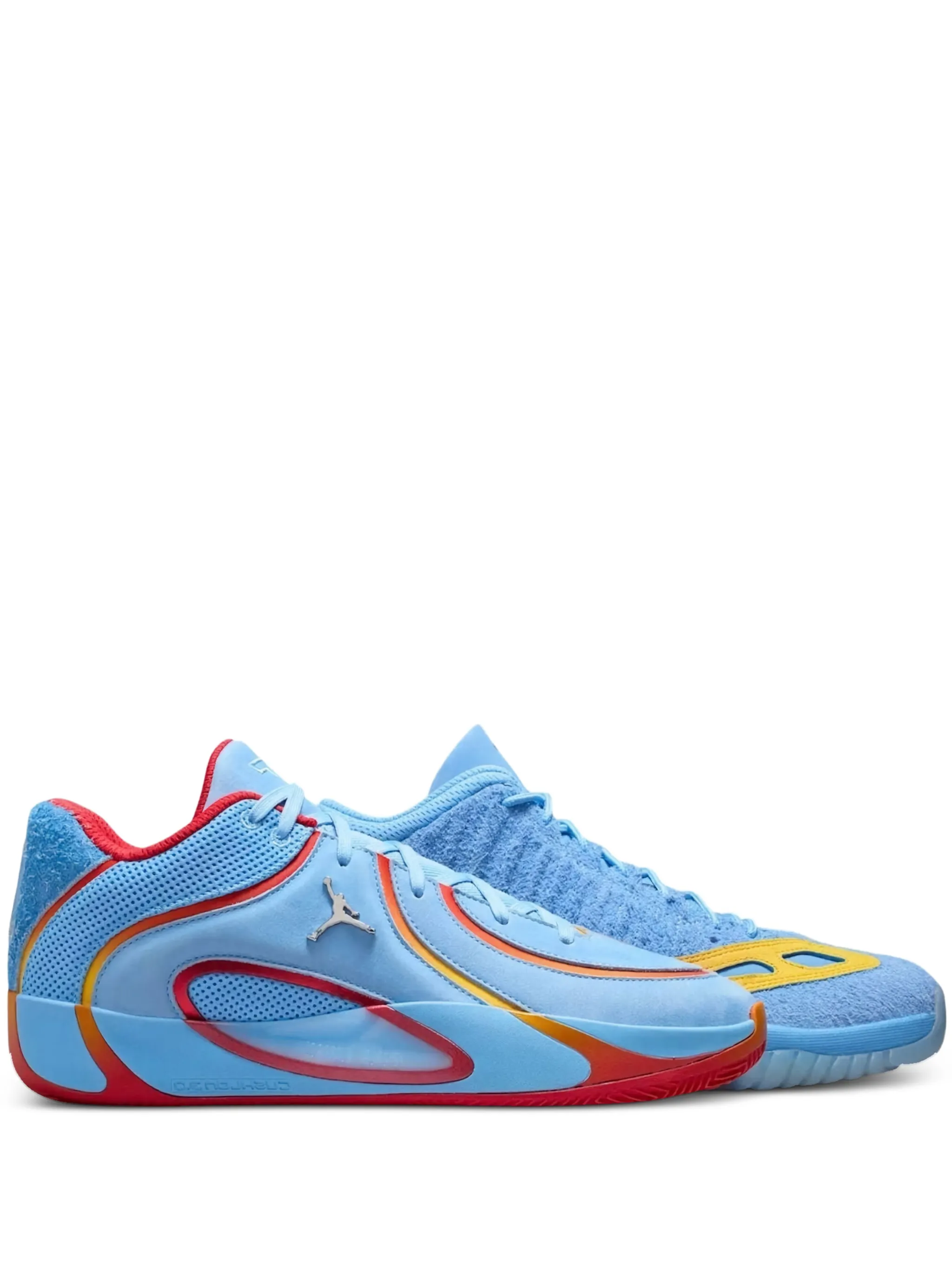 

Кроссовки Tatum 4 & 11 на низком каблуке в стиле ретро "Jayson Tatum World Tour Pack" Jordan, синий